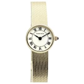Tiffany & Co Reloj Joya Vintage Oro Amarillo Tamaño Mini Mujer