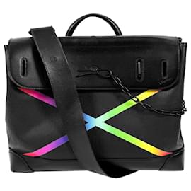 Bolso Tote Virgil Abloh Taiga Rainbow Steamer - Louis Vuitton