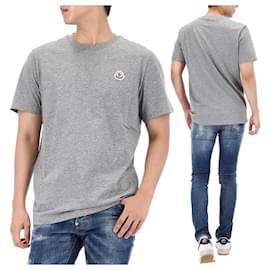 Baumwoll-T-Shirt mit Lucky Chance Logo-Patch Größe - Moncler