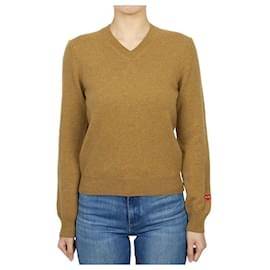 Mini Red Wappen Strickmode für Damen AZ - Comme Des Garcons