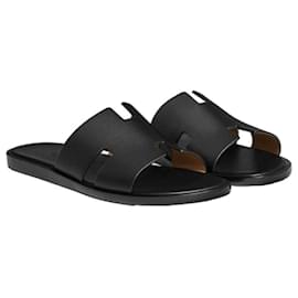 Hermès Sandali Istanbul in pelle di vitello Noir Black