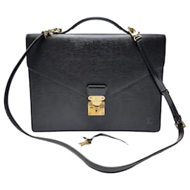 Louis Vuitton Cartella Documenti in Pelle Epi Nera