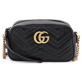 Gucci Borsa a Spalla e Borsa a Tracolla GG Marmont Matelassé Small Chain