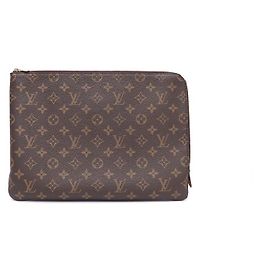 Louis Vuitton Clutch Monogram Canvas Fuchsia Étoile Voyage GM