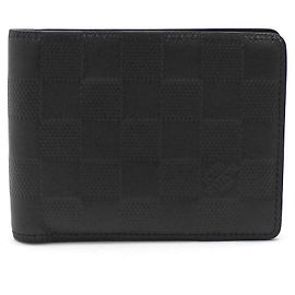 Louis Vuitton Black Damier Infini Multiple Wallet