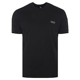 Kiton KNT T-Shirt mit besticktem Logo in Schwarz