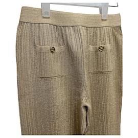 Pantaloni in rayon con vita elastica - Chanel
