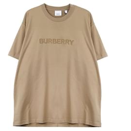 Burberry T-shirt a maniche corte in jersey di cotone da uomo
