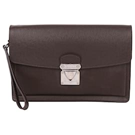 Clutch con tracolla Taiga Bellaia - Louis Vuitton