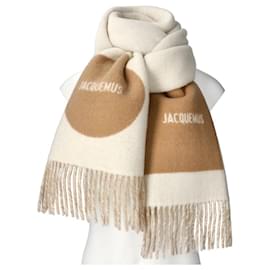 Jacquard-Schal mit Logo - Jacquemus