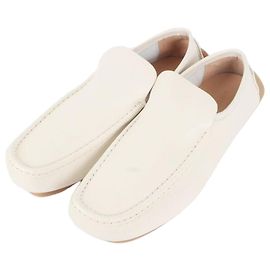 Bottega Veneta Mocassins de condução em couro branco