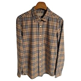 Camicia in cotone con motivo London Vintage Check - Burberry