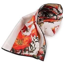 Sciarpa Floral Skull - Alexander Mcqueen