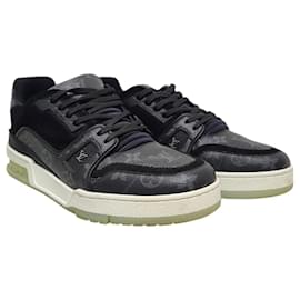 Sneakers Trainer Monogram Eclipse Nere - Louis Vuitton