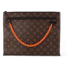 Louis Vuitton Clutch con Catena Monogram Virgil Abloh