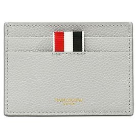 Thom Browne Wallet Pebble Grain Triple Tab Card Holder