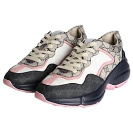 Sneakers Supreme Laiton Pink Beige - Gucci