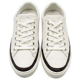 Louis Vuitton Sneakers Stella in pelle bianca