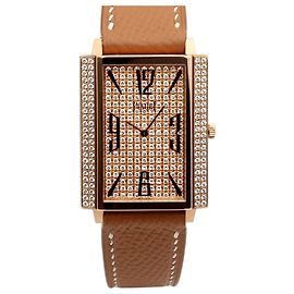 Piaget Orologio Altiplano Black Tie Large Original Diamond Pavé da Uomo in Oro a Carica Manuale