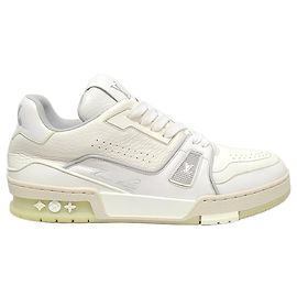 Louis Vuitton Sneakers Trainer in pelle LV bianco