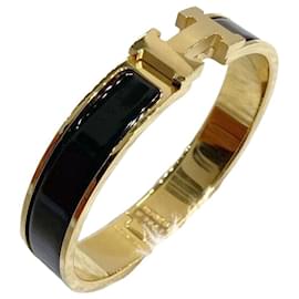 Pulseira Click Ouro e Preto - Hermès