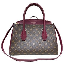 Louis Vuitton Borsa Tote e Borsa a Spalla Monogram Florin Rosso