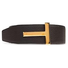 Cintura Icon in pelle granulata - Tom Ford