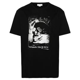 Grafik-T-Shirt mit kurzen Ärmeln QTABV - Alexander Mcqueen
