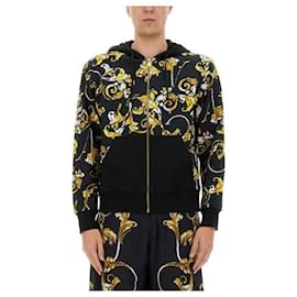 Outline Baroque Hoodie - Versace