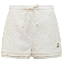Short de algodón con parche de logotipo - Moncler