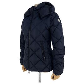 Chaqueta corta acolchada con capucha para mujer Moncler Mesnil