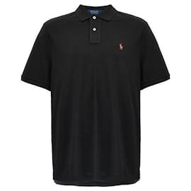 Ralph Lauren Mesh-Kurzarm-Poloshirt mit besticktem Pony-Logo