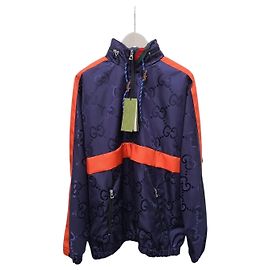 Gucci Anorak con cappuccio in nylon Jumbo GG