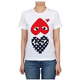 Dot Upside Down Kurzarm T-Shirt für Damen - Comme Des Garcons