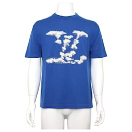 Kurzärmeliges Strick-T-Shirt für Herren Cloud LV - Louis Vuitton