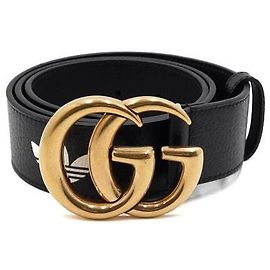 Gucci Buckle Men's Leather Belt