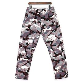 Valentino Herrenhose aus Baumwolle mit VLTN Grid Camouflage-Print