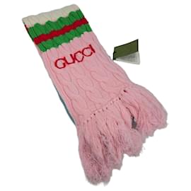 Sciarpa in lana lavorata a maglia Adidas - Gucci