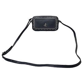 Jimmy Choo Mini bolso bandolera de cuero con tachuelas
