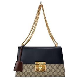 Borsa a tracolla con catena e lucchetto - Gucci