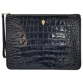 Alexander McQueen Gold Skull Clutch - Alexander Mcqueen