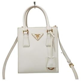 Prada Borsa tote a spalla in pelle Saffiano