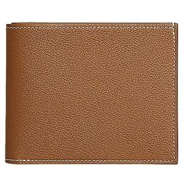 Hermès Compact Card Holder for Men in Gold