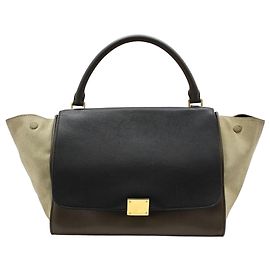 Céline Borsa a Spalla Trapeze con Dettagli Dorati
