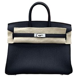 Hermès Birkin Togo Nero con Hardware Argentato