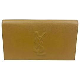 Saint Laurent Clutch marrone