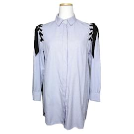 Camisa de rayas azules - Sandro