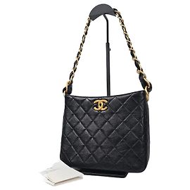 Chanel Lambskin Hobo Bag