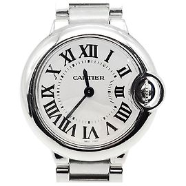Cartier Ballon Bleu Uhr aus Stahl