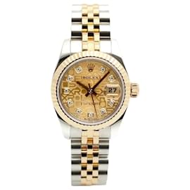 Lady Datejust Combination Women's Watch Original Ten Point Diamond Computer Dial - Rolex